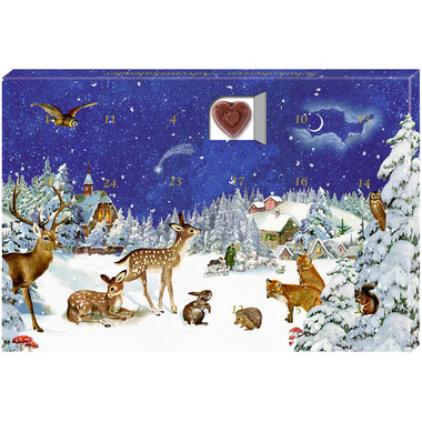 COPPENRATH Adventskalender Schokolade 72545 Herzmomente im Advent