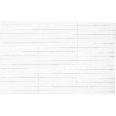 LEGAMASTER Einlegeetiketten 10x60mm 7-455119 weiss, perforiert 225 Stück