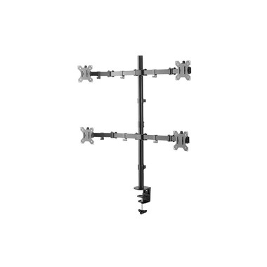 NEOMOUNTS supporto da tavolo FPMA-D550D4BLACK Nero
