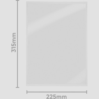 BIELLA Offertmappe Pearl#1 A4 18649101U weiss,240g,Sichttasche 40Bl.