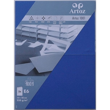ARTOZ Karten 1001 E6 107372264 220g, royal 5 Blatt