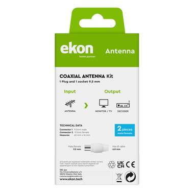 Kits de connexion pour antenne satellite | Ekon