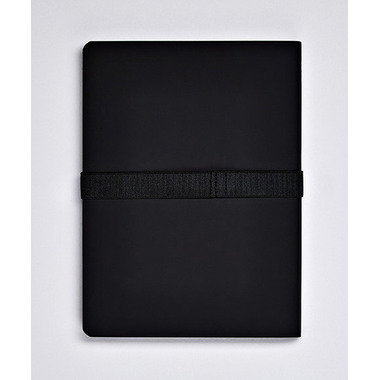 NUUNA Carnet Not White A5 54532 Black,sans réglure,176 p.