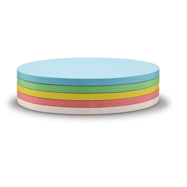 MAGNETOPLAN Cartes d.présen. ovale 11x19cm 111151990 5 couleurs ass. 250 pcs.
