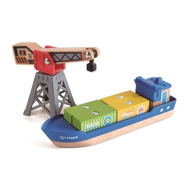 Hape Cargo Ship + Crane