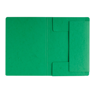 PAGNA Gummizugmappe A4 24007-03 grün 3 Klappen