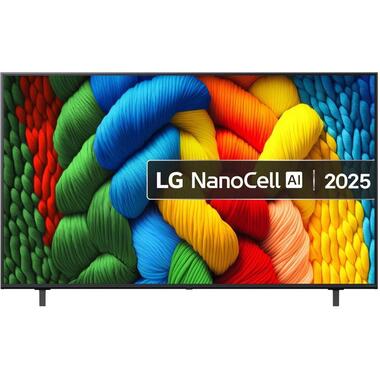 LG TV 65NANO80A6B 65", 3840 x 2160 (Ultra HD 4K), LED-LCD