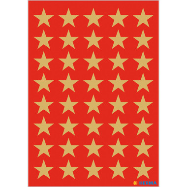HERMA Sticker Etoile 13mm 3412 or 120 pcs./3 flls.