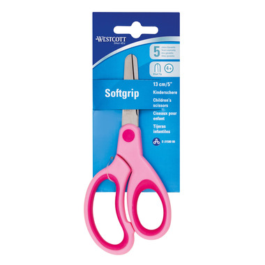 WESTCOTT Softgrip Kids 13cm E-2158000 rosa