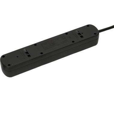 Max Hauri Steckdosenleiste Basic-Line 7xT13, 1.5 Meter