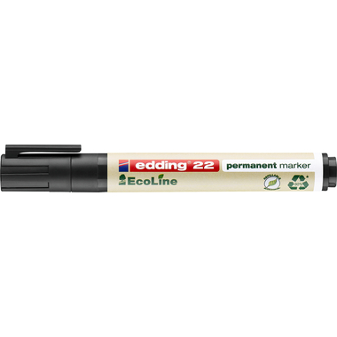 EDDING Permanent Marker 22 1.0-5.0mm 22-1 nero