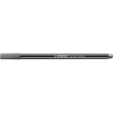STABILO Penna Fibra 68 1mm 68/805 argento metallico