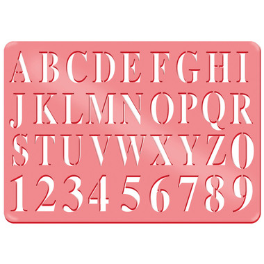 URSUS Schablonen Set 3 Tiere 44100003 26.8x18.9x0.2cm 6 Stück