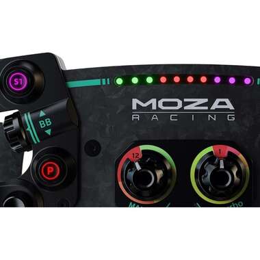 MOZA Racing Volant Racing GS V2P Pele-Microfibra RS056