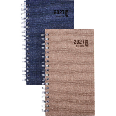 BREPOLS Agenda Ecorama 780 Kazar 2027 0.780.0685 1W/2S ass. 8.9x16cm