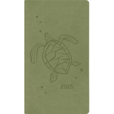 SIMPLEX Agenda Ladytimer 2026 40521.26 1S/2P olive ML 8.7x15.3cm