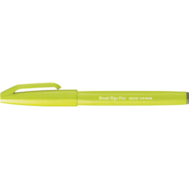 PENTEL Brush Sign Pen SES15C-K2X verde lime