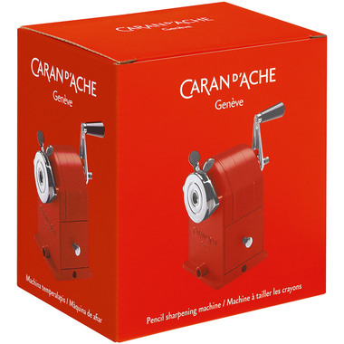 CARAN D'ACHE Machine à tailler 455 455.270 métal, rouge