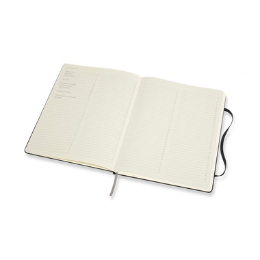 MOLESKINE Notizbuch Pro 25x1,5x19cm 620800 schwarz, 192 Seiten