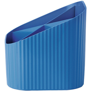 HAN Stifteköcher Re-LOOP 2.74 blau 4 Fächer