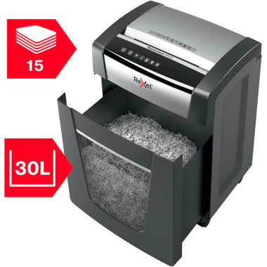 REXEL Aktenvernichter Momentum 2104577CH M515, P-5, 30lt