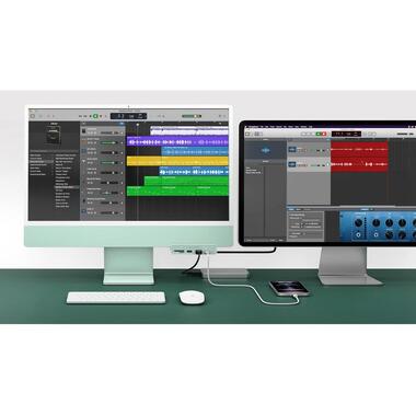 HYPER Dockingstation 6-in-1 USB-C Hub per iMac 24"