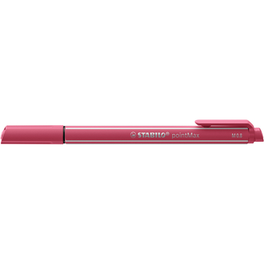 STABILO Fineliner PointMax 0.8mm 488/49 rouge framboise