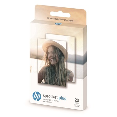 HP ZINK Photo Paper 5,8x8,7 cm HPIZL2X320 Sprocket Plus 20 Blatt