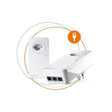 devolo Powerline Magic 2 LAN triple Starter Kit