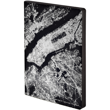 NUUNA Notizbuch Graphic L 53634 Light, NYC, 165x220, dotted