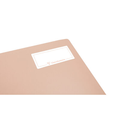 CLAIREFONTAINE Koverbook Schulheft Blush A5 961775C 90g, liniert lila / lindgrün