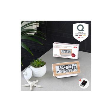 ADE digital alarm clock with temperature and date display