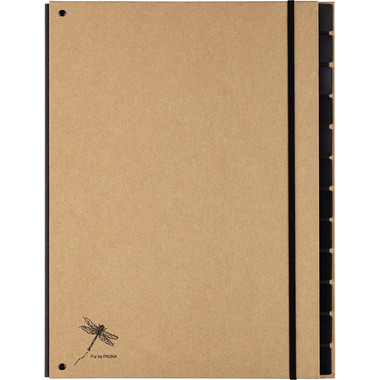 PAGNA Cartella banco Pur A4 44012-11 natur 12 scomp.