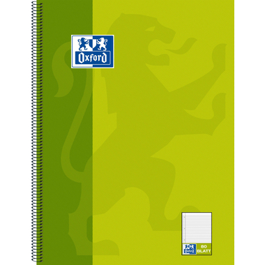 OXFORD Collegeblock A4+ 100050357 ligné, 90g 80 flls.