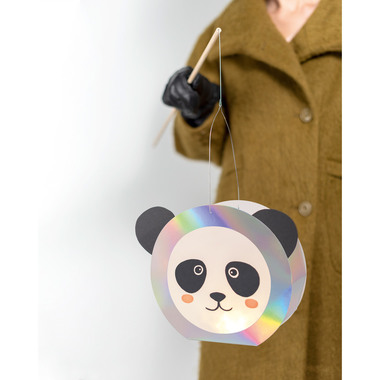 FOLIA Laternenrohlinge 19cm 9605/5 hellblau 5 Stück