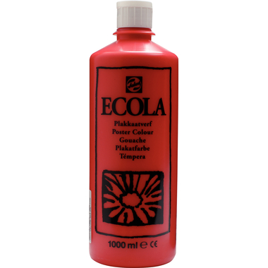 TALENS Plakatfarbe 1000ml 09713340 rot