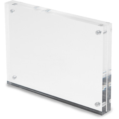 DEFLECTO Magnet. Acrylblock A6 MCHA611 transparent 2x7.5mm