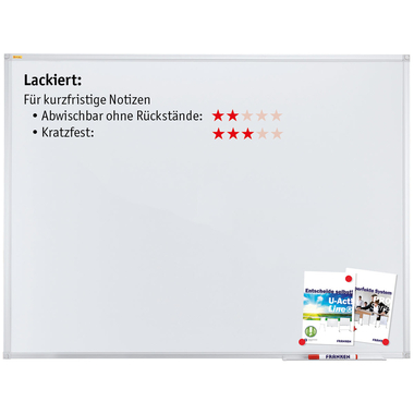 FRANKEN Tableau blanc SC2102SB X-tra!Line laqué 60x90cm