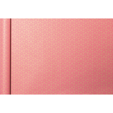 CLAIREFONTAINE Tiny Rolls Kraft fiori rosa 223828C 70g, 5x0,35m