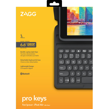 ZAGG Keyboard Pro Keys for iPad 103407276 10.9 Air (Gen4-5),CH
