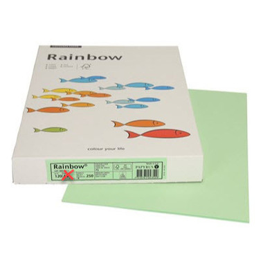 RAINBOW Papier mittelgrün/75 A3 88042635 FSC, 120g 250 Blatt