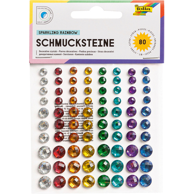 FOLIA Pierres précieuses 12306 80 pcs.