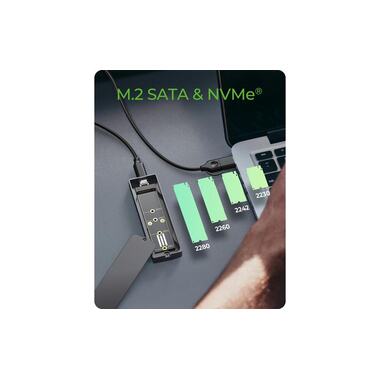 ICY BOX SSD case M.2 SATA/NVMe