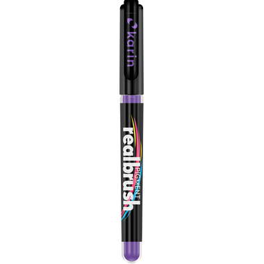 KARIN Real Brush Pen 0.4mm 33Z265 Pigment, violet pâle