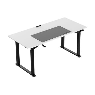 Ultradesk Table de jeu Uplift Noir/Blanc