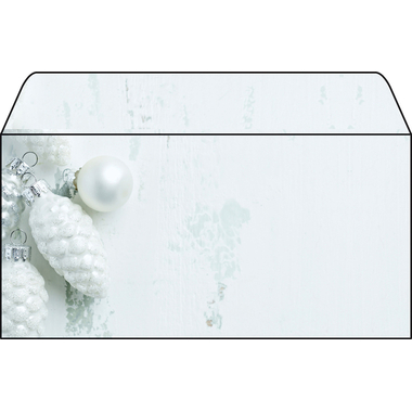 SIGEL Couvert Weihnachten C6/5 DU132 90g, Modern Christmas 50 Stk.
