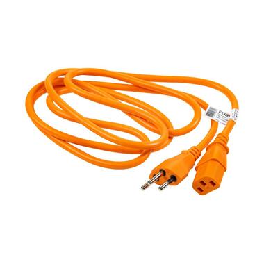 FURBER.power Netzkabel C13-T12 1.8 m Orange