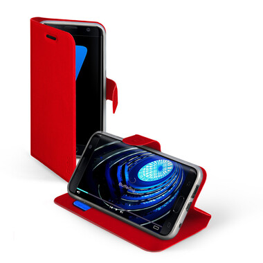 Handyhülle im Buch-Style für Samsung Galaxy S7 Edge
