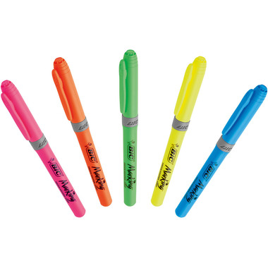 BIC Highlighter Grip 811931 bleu