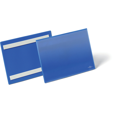 DURABLE Kennzeichnungstasche A5 179507 selbstklebend,quer,50 Stück